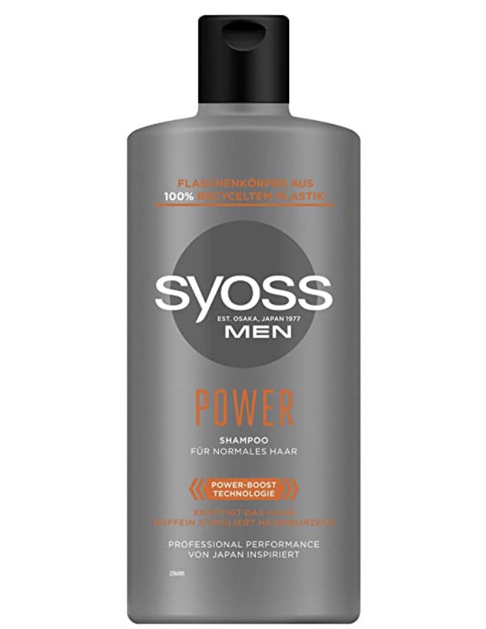 440ml SYOSS Koffein Shampoo Men Power ab 1,60€   Prime Sparabo