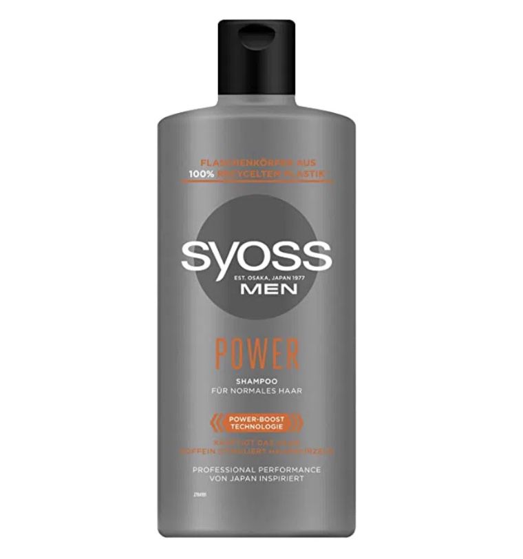 440ml SYOSS Koffein Shampoo Men Power für 1,72€ &#8211; Prime Sparabo