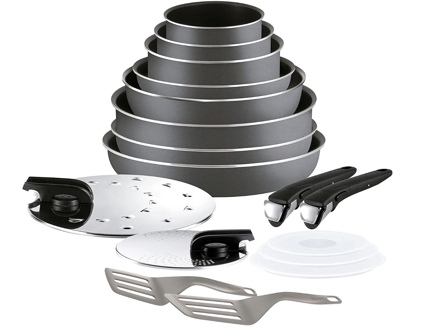 Tefal Ingenio 5 Essential   Pfannen und Töpfe im 17tlg. Set für 139,99€ (statt 180€)