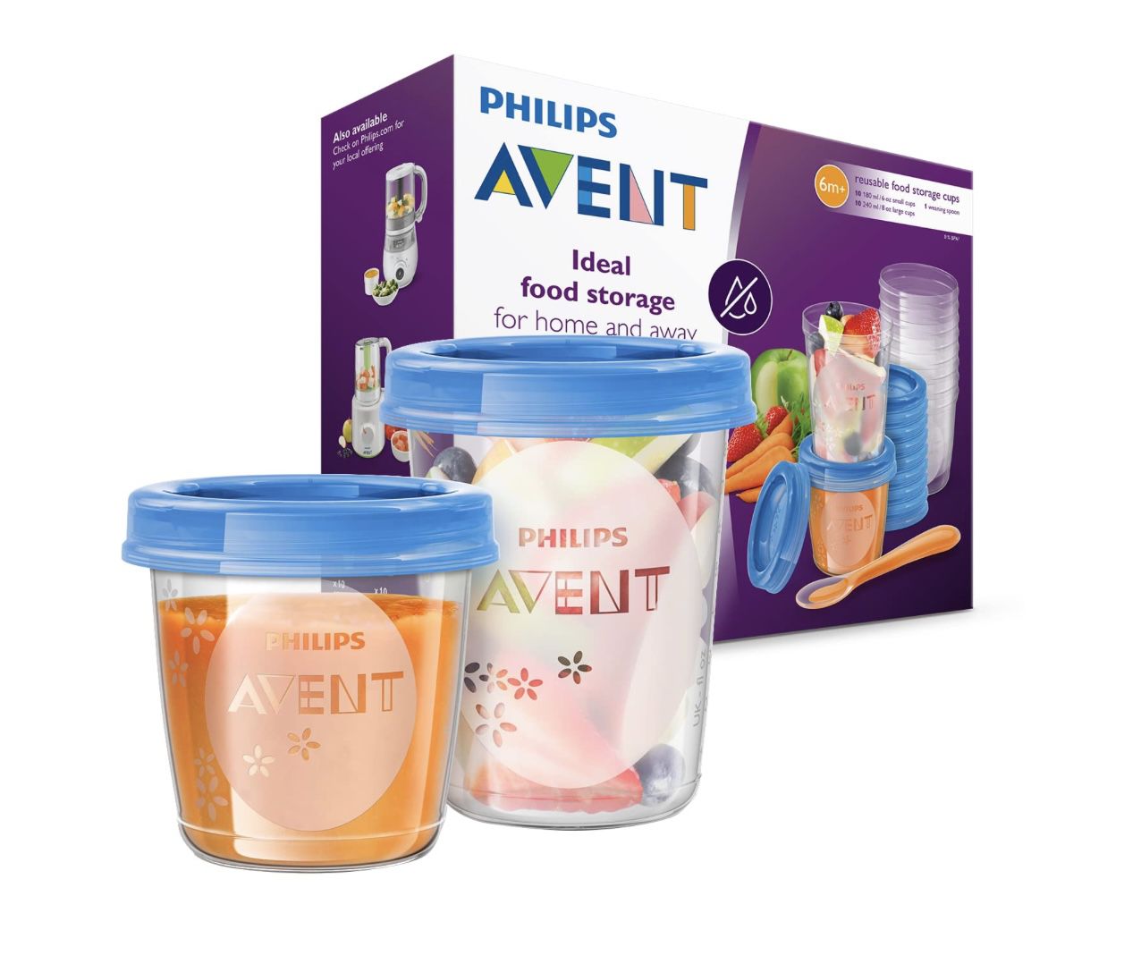 Philips Avent SCF721/20   Nahrungs Mehrwegbecher für 14,49€ (statt 25€)