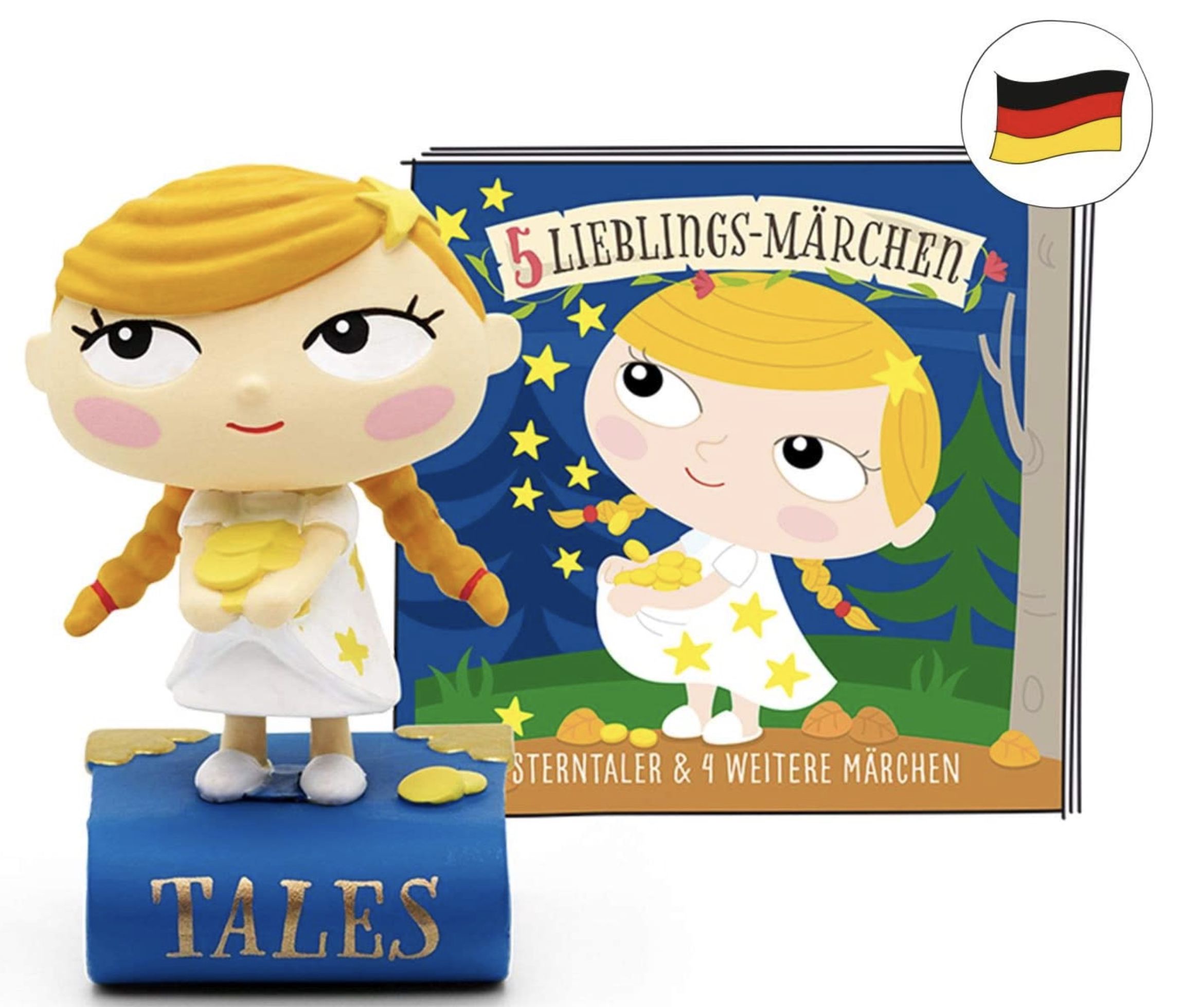 tonies Hörfigur 5 Lieblings Märchen – Sternentaler und 4 weitere Märchen für 11,68€ (statt 16€)