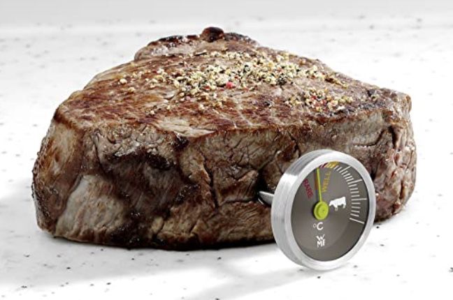 WMF Steakthermometer analog mit Garpunkte Markierungen für 9,99€ (statt 17€)   Prime