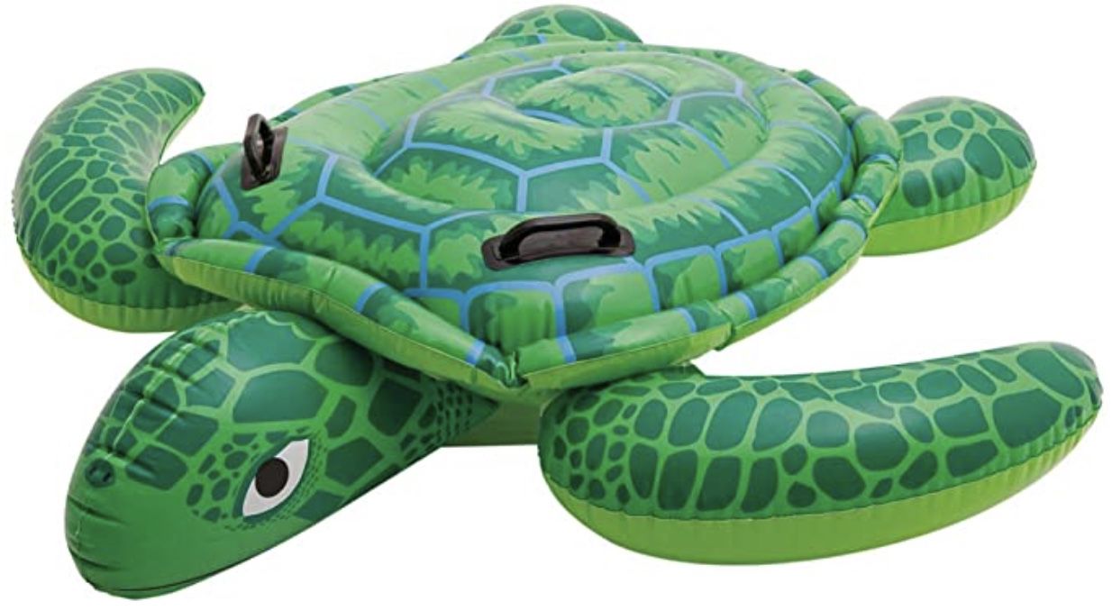 Intex aufblasbare Schildkröte mit Haltegriffen für 8,20€ (statt 14€)