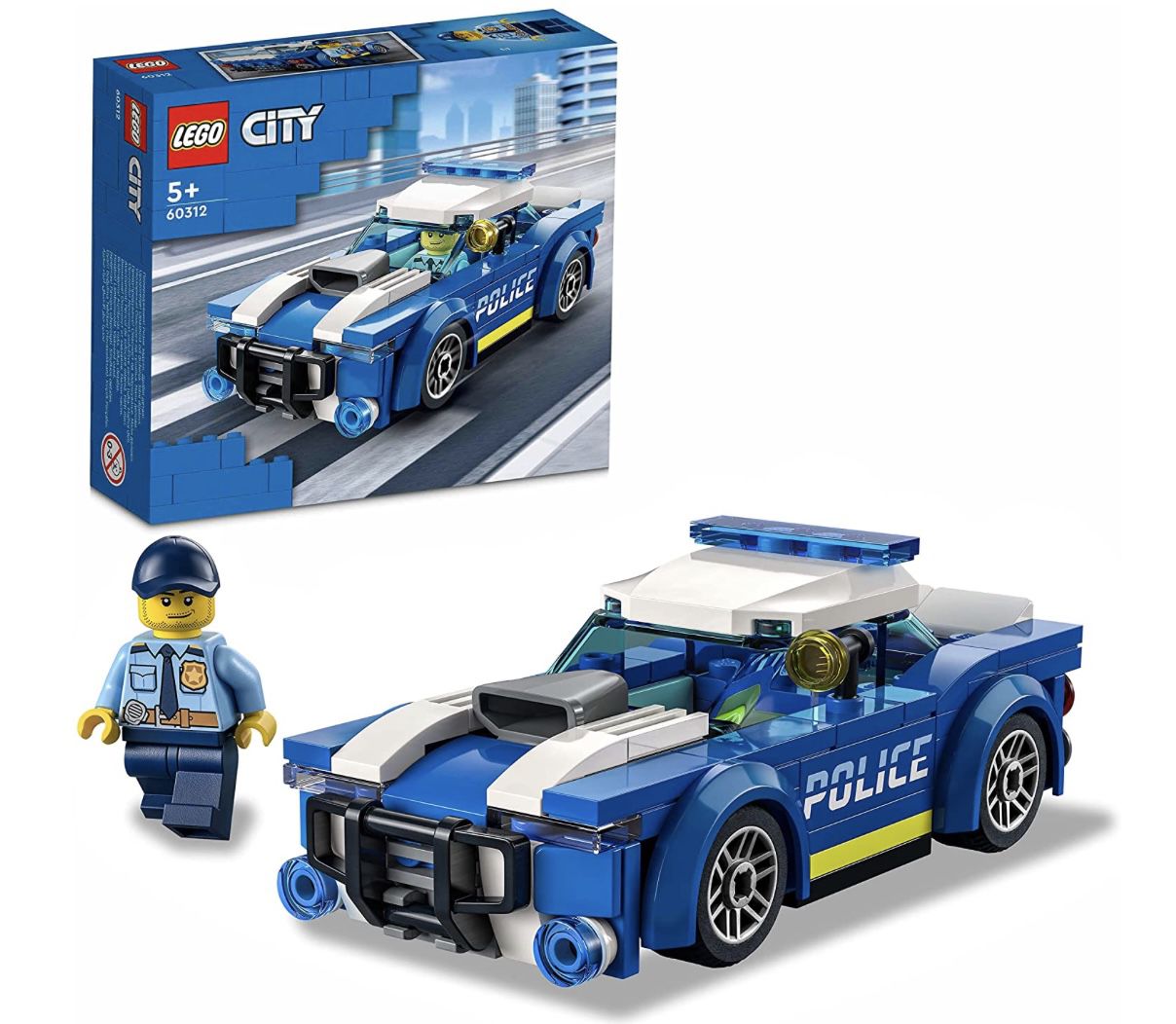 LEGO 60312 &#8211; City Polizeiauto für 6,38€ (statt 10€) &#8211; Prime