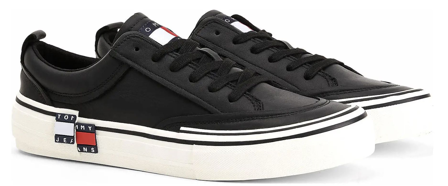 Tommy Jeans Decon Skater Herren Leder Sneaker für 73,95€ (statt 88€)