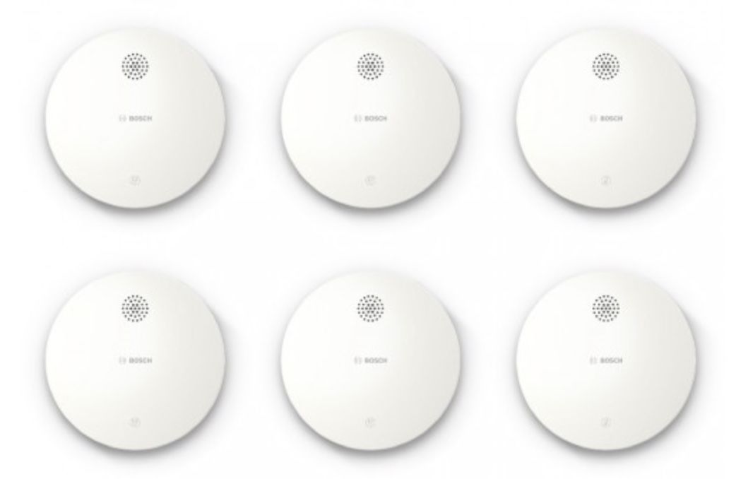 6er Pack Bosch BSD 2 II Smart Home Rauchwarnmelder für 289,95€ (statt 396€)