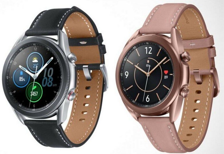 Samsung R850 Galaxy Watch 3 Smartwatch 41mm Bronze o. Silber für je 66€ (statt neu 171€)  refurb