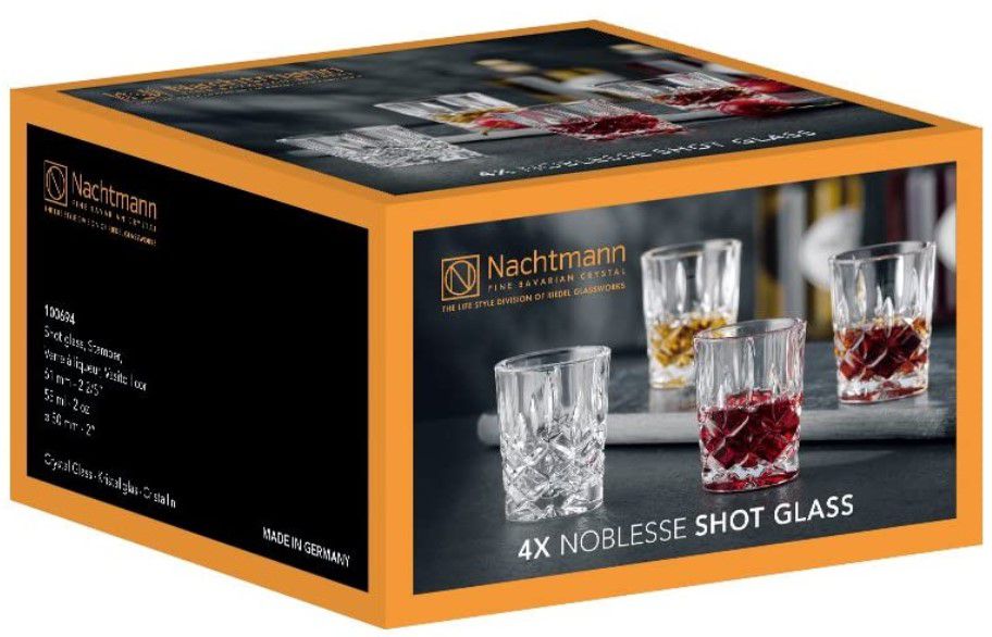 Nachtmann Noblesse Kristallglas Stamper 8er Set Schnapsgläser für 19,99€ (statt 27€)