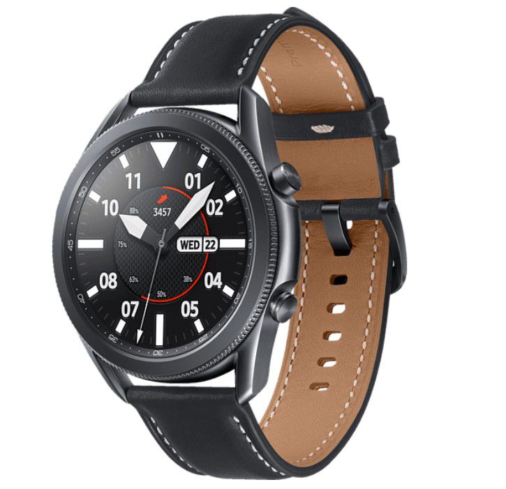 Samsung Galaxy Watch 3 Smartwatch 45mm Mystic Black für 115€ (statt 179€)