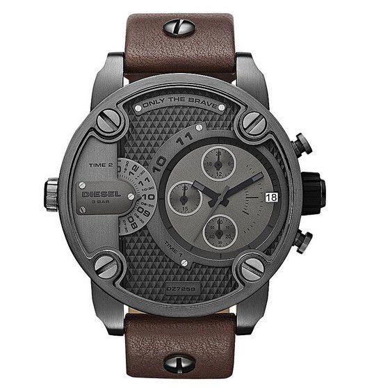 Diesel Little Daddy DZ7258 Herren Edelstahl Uhr 61mm für 121,59€ (statt 199€)