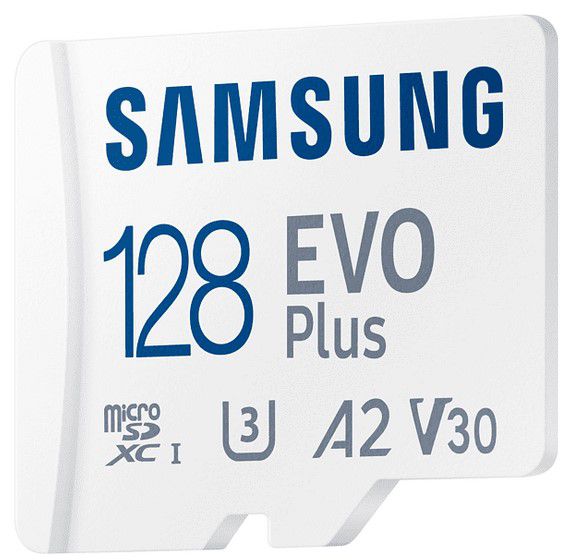 SAMSUNG EVO Plus 128GB Micro-SDXC A2 Speicherkarte 130 MB/s für 9,99€ (statt 14€)