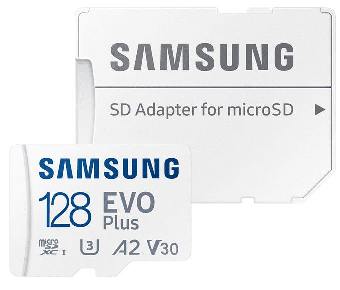 SAMSUNG EVO Plus 128GB Micro SDXC A2 Speicherkarte 130 MB/s für 9,99€ (statt 14€)