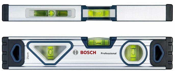 Bosch Handwerkzeug Set (Messer, Wasserwaage, Maßband) für 39,99€ (statt 47€)