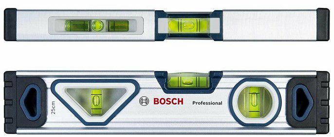 Bosch Handwerkzeug Set (Messer, Wasserwaage, Maßband) für 33,91€ (statt 48€)