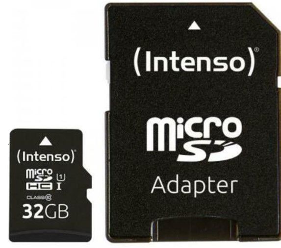 Intenso Performance microSDXC 32GB Class 10 Speicherkarte für 4,00€ (statt 6€)