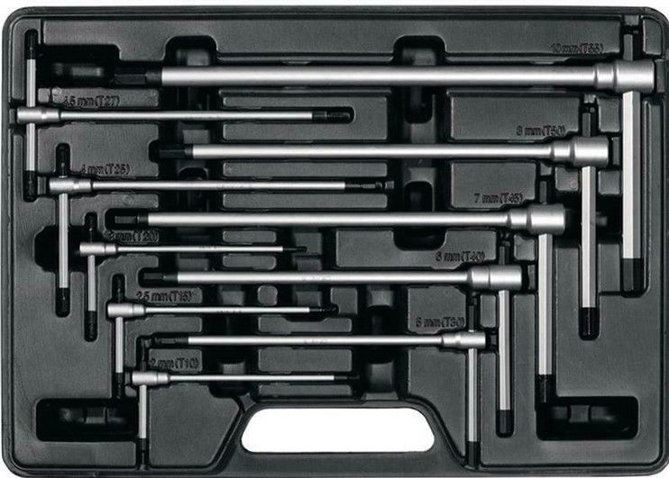 PROMAT 10 tlg. Innensechskantschlüssel Satz T Griff 2   10mm für 14,99€ (statt 34€)