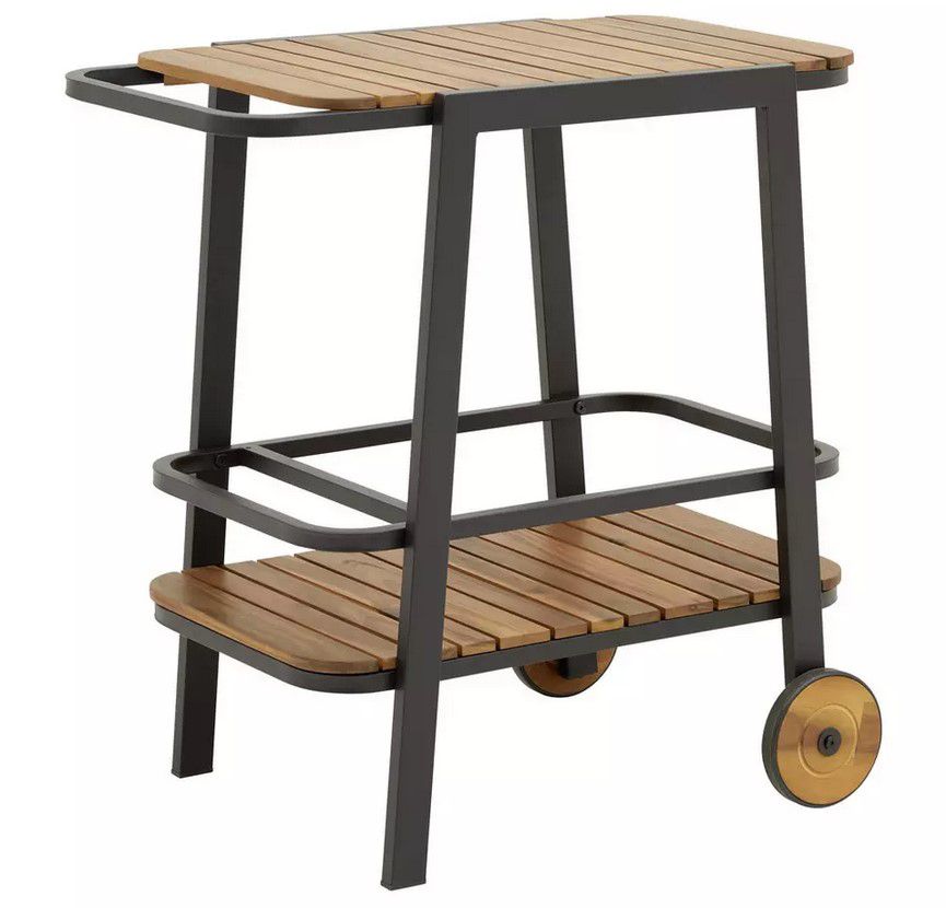 Bessagi Marlo Massivholz Gartenbeistelltisch für 85,79€ (statt 129€)