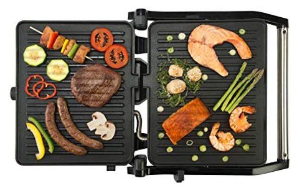 Bourgini Plus Classic Panini Tischgrill für 35,90€ (statt 50€)