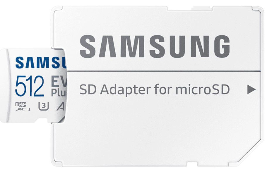 SAMSUNG EVO Plus 512 GB Micro SDXC Speicherkarte für 30,17€ (statt 36€)