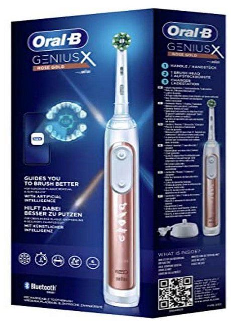 ORAL B Genius X elektrische Zahnbürste Rosegold/White für 75,90€ (statt 88€)