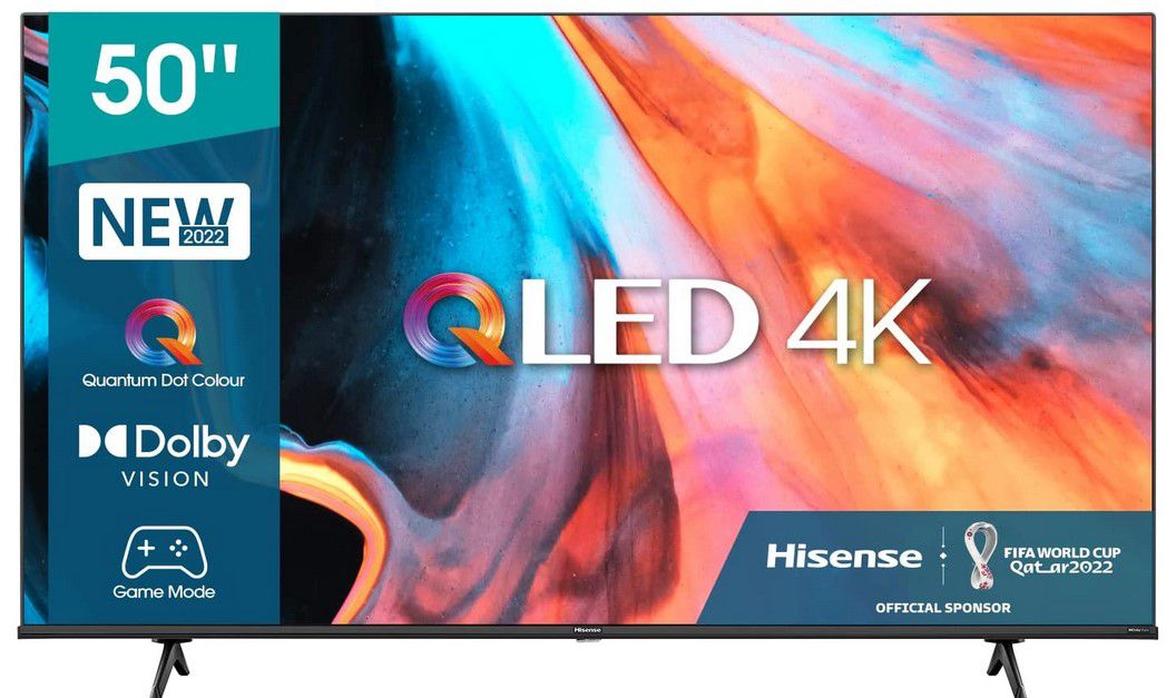 Hisense 50E7HQ 50Zoll UHD QLED smart TV für 399€ (statt 461€)