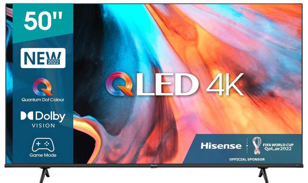 Hisense 50E7HQ 50Zoll UHD QLED smart TV für 399€ (statt 461€)