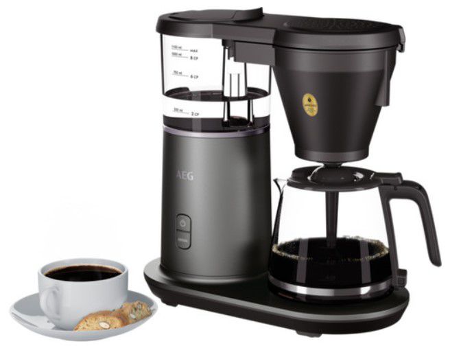 AEG CM7 Gourmet Midnight Titanium Filterkaffeemaschine für 64,99€ (statt 97€)