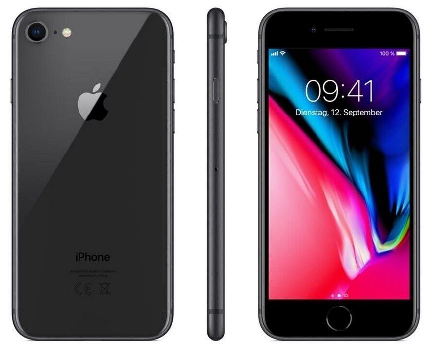 Apple iPhone 8 mit 64GB Spacegrau für 143€ (statt neu 270€)   refurbished