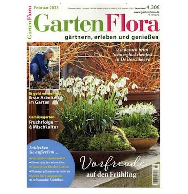 12 Ausgaben GartenFlora für 30€ (statt 63€)