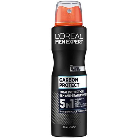 6er Pack L&#8217;Oréal Men Expert Carbon Protect Deo, 150 ml ab 8,36€ (statt 12€)