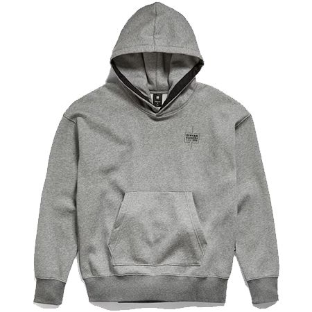 G Star Raw Unisex Core Oversized Hoodie in Grau für 35,94€ (statt 45€)