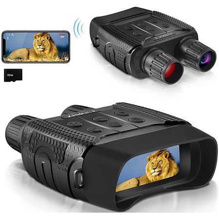 Zimoce WiFi Nachtsichtgerät, 850nm IR LED, 4X Digitalzoom für 84,59€ (statt 141€)