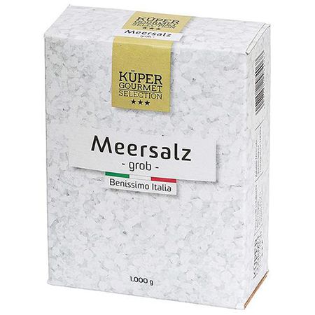 1Kg Küper Selection Grobes Meersalz für 1,29€