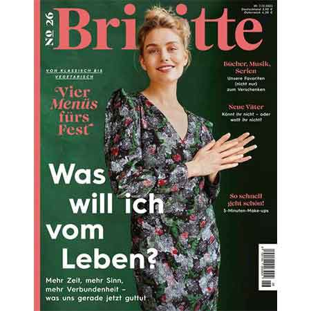 Jahresabo: 26 Ausgaben Brigitte für nur 19,90€ (statt 101€) direkt reduziert!