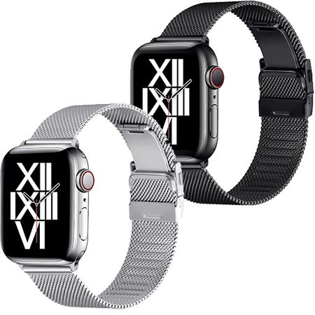 60% Rabatt auf 2x AFEKYY Apple Watch Edelstahl Armbänder ab 4,39€ (statt 11€)