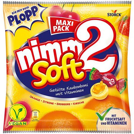4x nimm2 Soft Maxi Pack Kaubonbons, 345g ab 7,36€ &#8211; Prime Sparabo