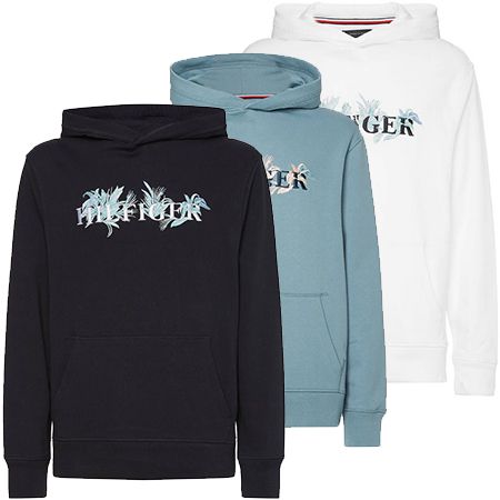 Tommy Hilfiger Palm Floral Embro Herren Hoodie in drei Farben für je 64,94€ (statt 117€)