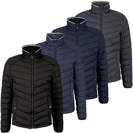 Tom Tailor Lighweight Herren Steppjacke in vier Farben für je 39,99€ (statt 55€)