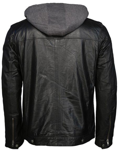 Mustang Lederjacke mit leichter Fütterung für Foster für 165,91€ (statt 183€)   bis 6XL