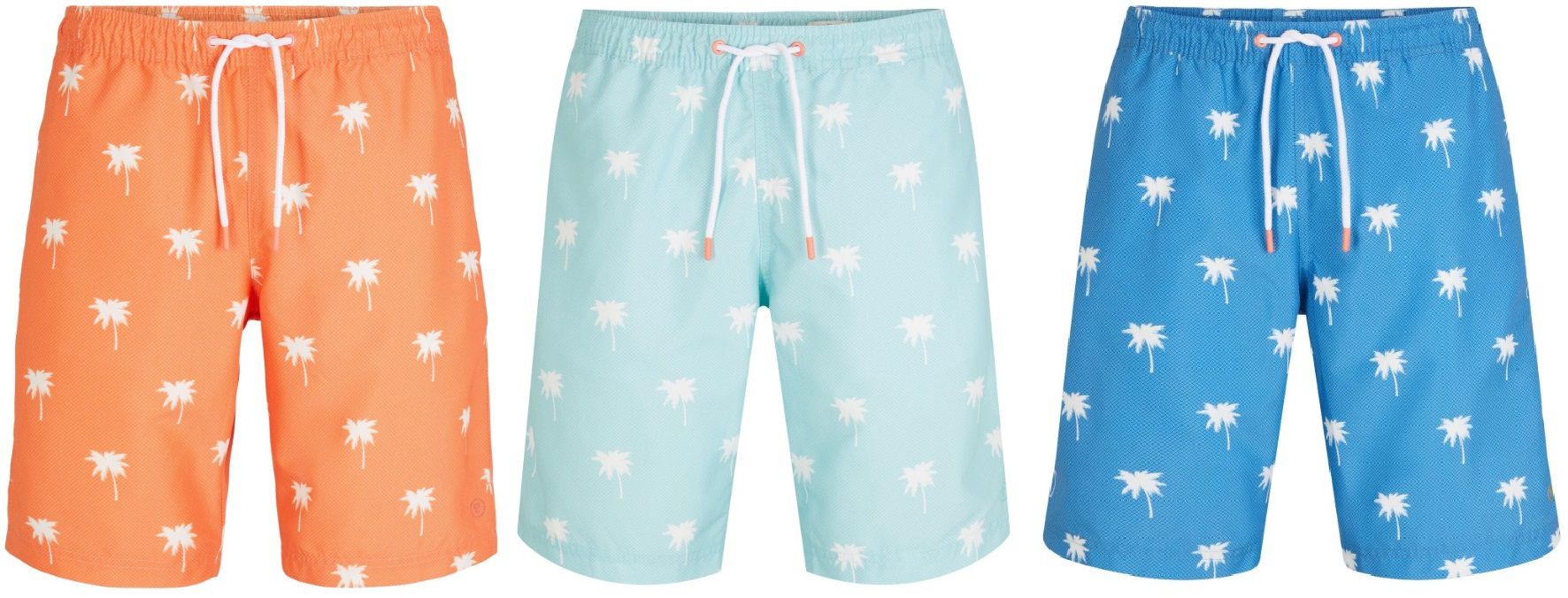 Tom Tailor Badeshorts in Apricot, Himmelblau oder Hellblau ab 15,99€ (statt 20€)