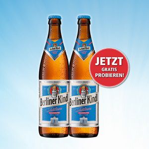 Radeberger Berliner Kindl Alkoholfrei kostenlos ausprobieren