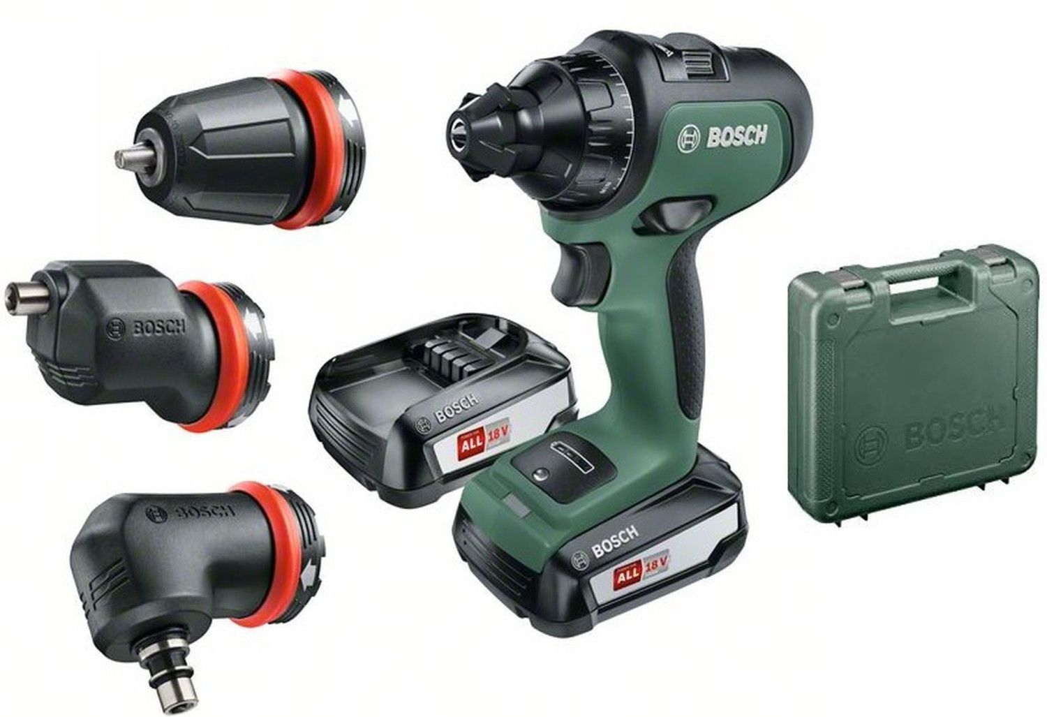 Bosch AdvancedDrill 18 Akku Bohrschrauber inkl. 2 Akkus, Zubehör & Koffer für 133,95€ (statt 179€)