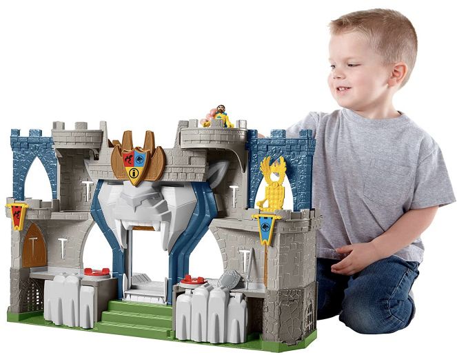 Fisher Price Imaginext HCG45   Die Ritterburg des Löwenkönigreichs inkl. Figur & mehr für 32,14€ (statt 50€)