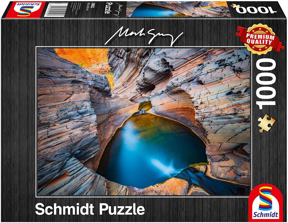 Mark Gray Indigo Puzzle 59922 von Schmidt Spiele mit 1.000 Teilen für 7,99€ (statt 13€)