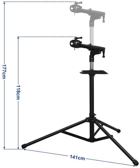 SONGMICS Schwerlast Fahrradmontageständer SBR03B für 50,99€ (statt 59€)