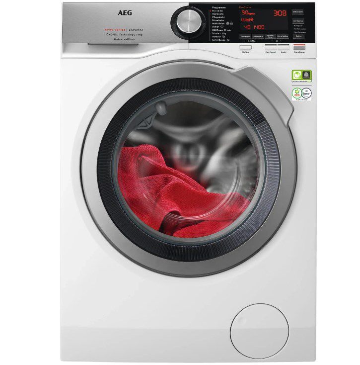 AEG L8FEE80495 Waschmaschine mit 0,493 kWh im Eco Modus für 776€ (statt 930€)