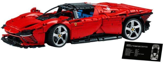 LEGO Technic 42143 Ferrari Daytona SP3 für 277,29€ (statt 319€)