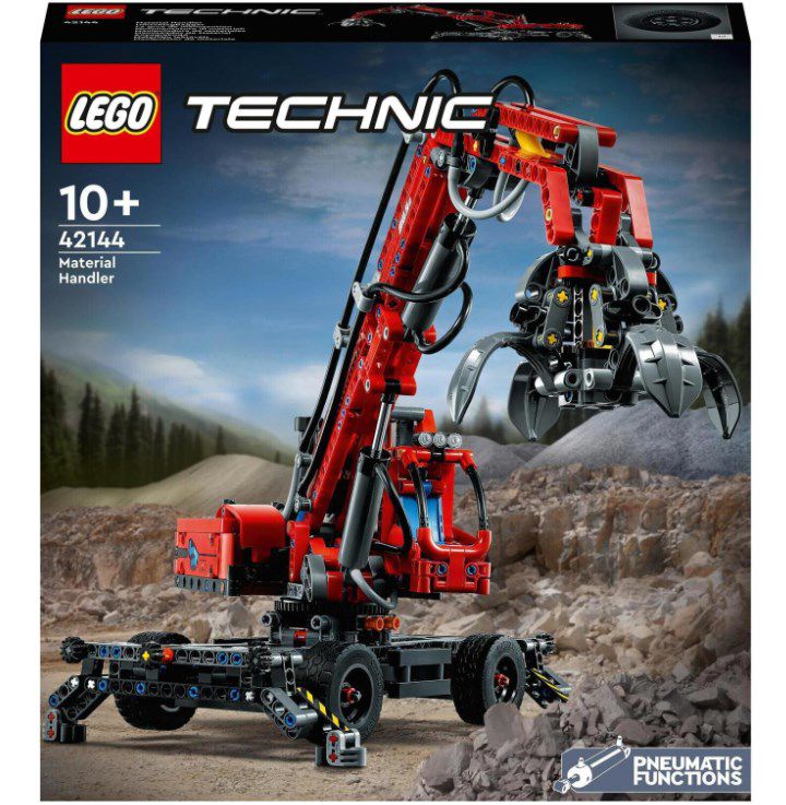 LEGO 42144 Technic Umschlagbagger mit 835 Teilen für 74,90€ (statt 86€)