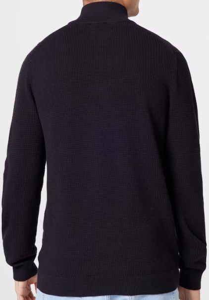 ESPRIT Feinstrick Pullover in Schwarz aus 100% Baumwolle für 17,45€ (statt 38€)