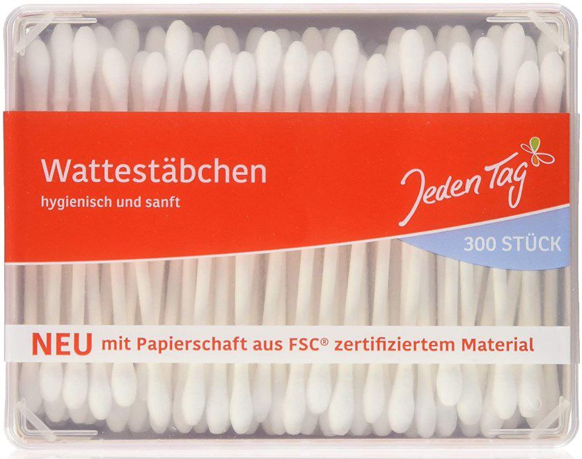 300 Stück Jeden Tag Wattestäbchen ab 0,67€ (statt 1,19€)